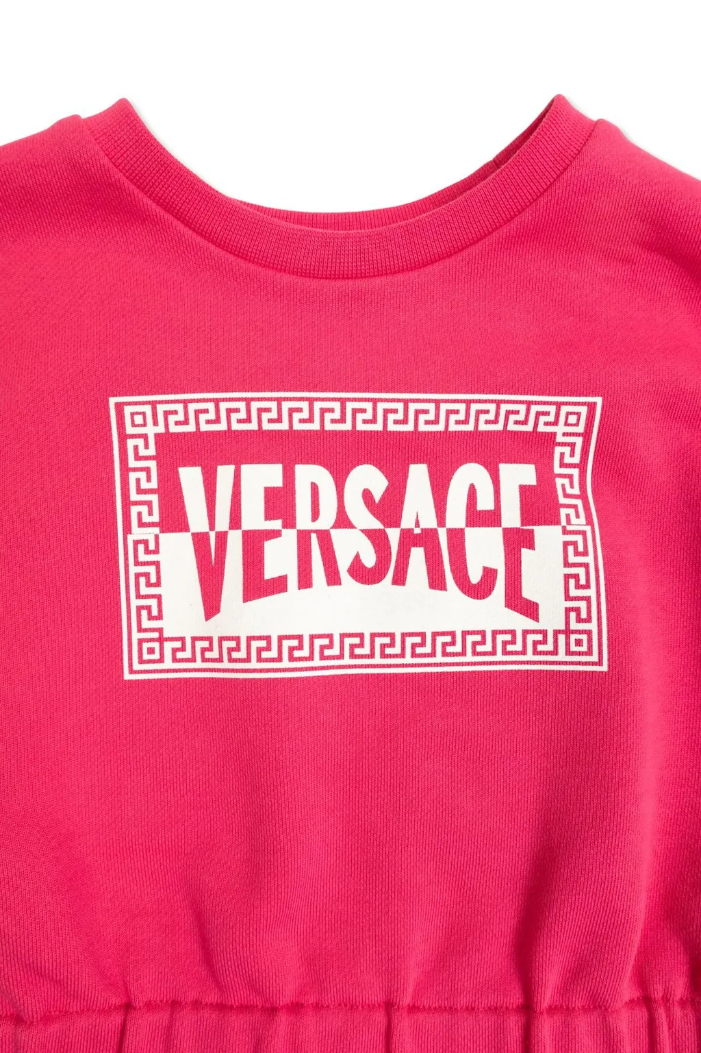 Versace Kids Logo Printed Dress