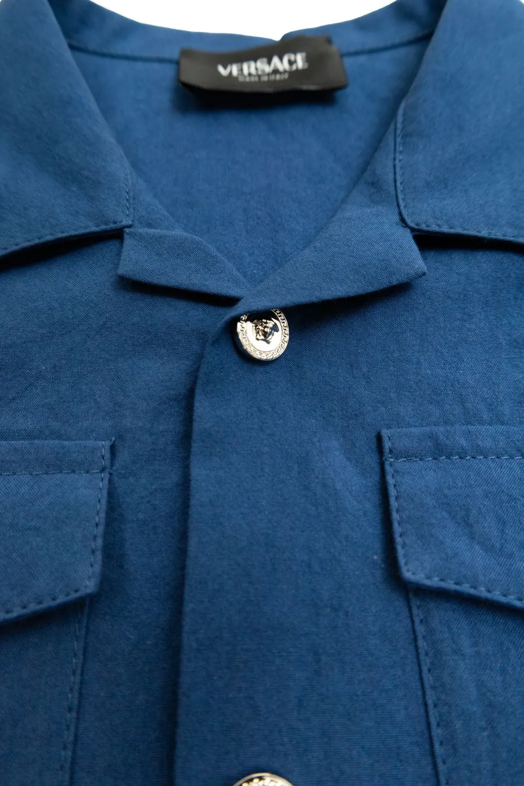 Versace Kids Logo Patch Shirt
