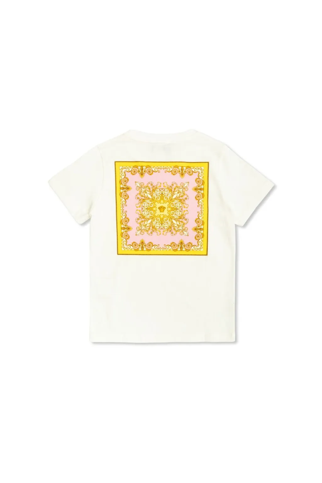 Versace Kids Logo Printed Crewneck T-Shirt