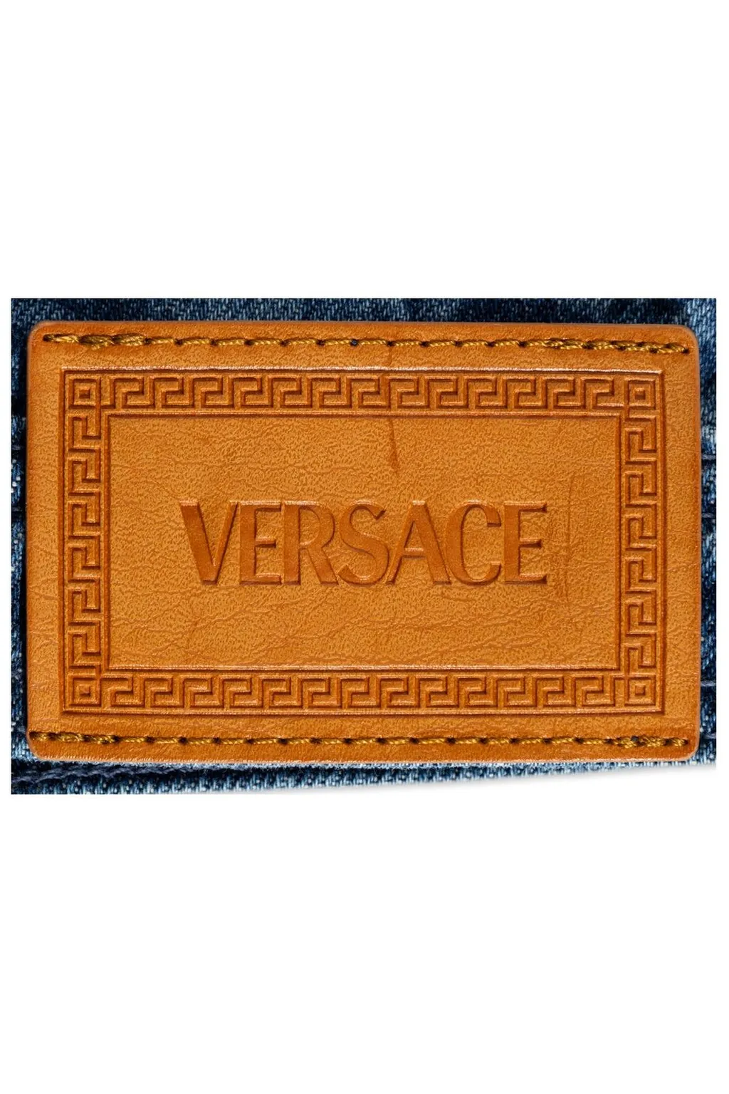 Versace Kids Lasered Denim Blouson