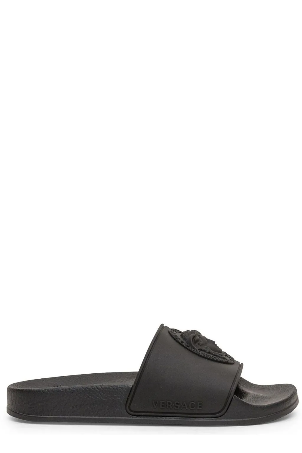 Versace Kids Medusa Embossed Slip-On Slides