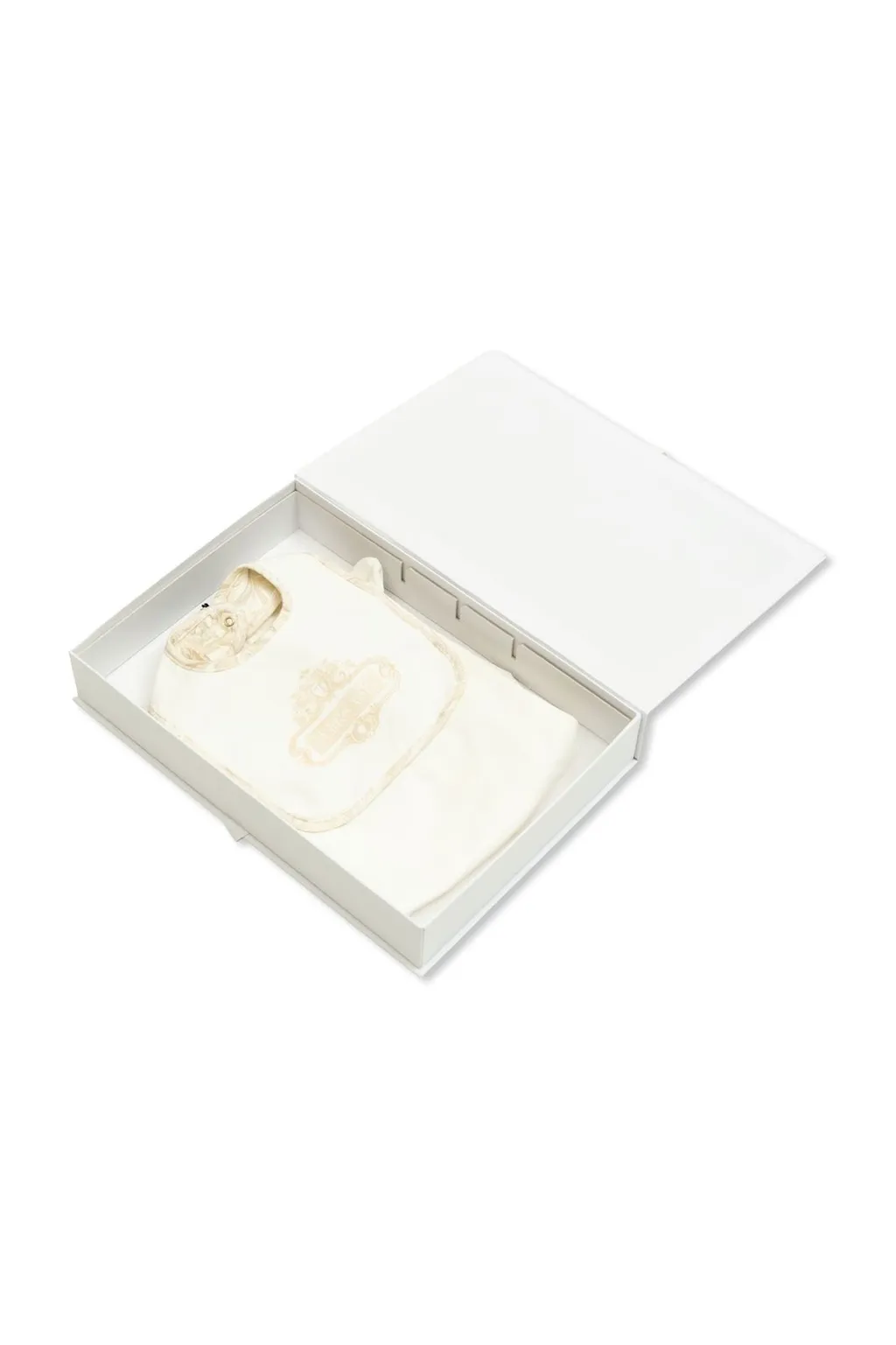 Versace Kids Logo Embroidered Baby Set Sleepsuit