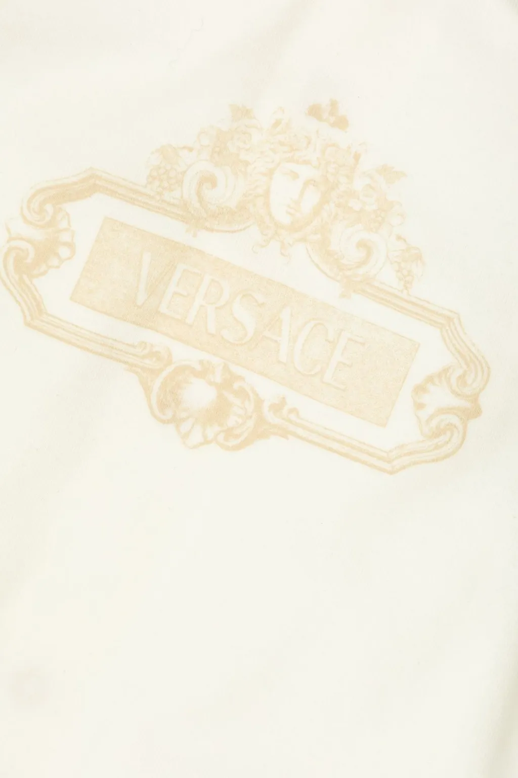 Versace Kids Logo Embroidered Baby Set Sleepsuit
