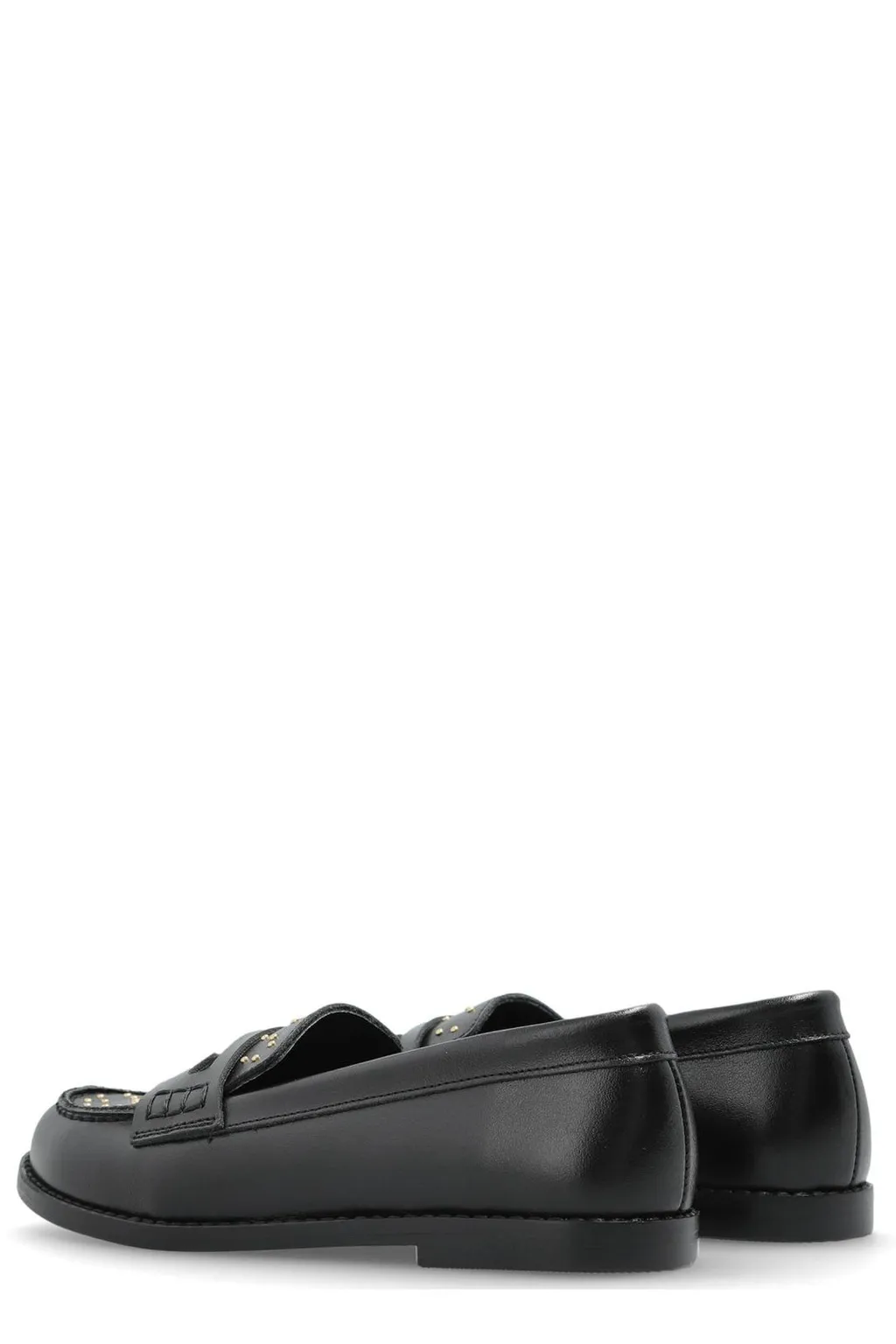 Versace Kids Embellished Slip-On Loafers