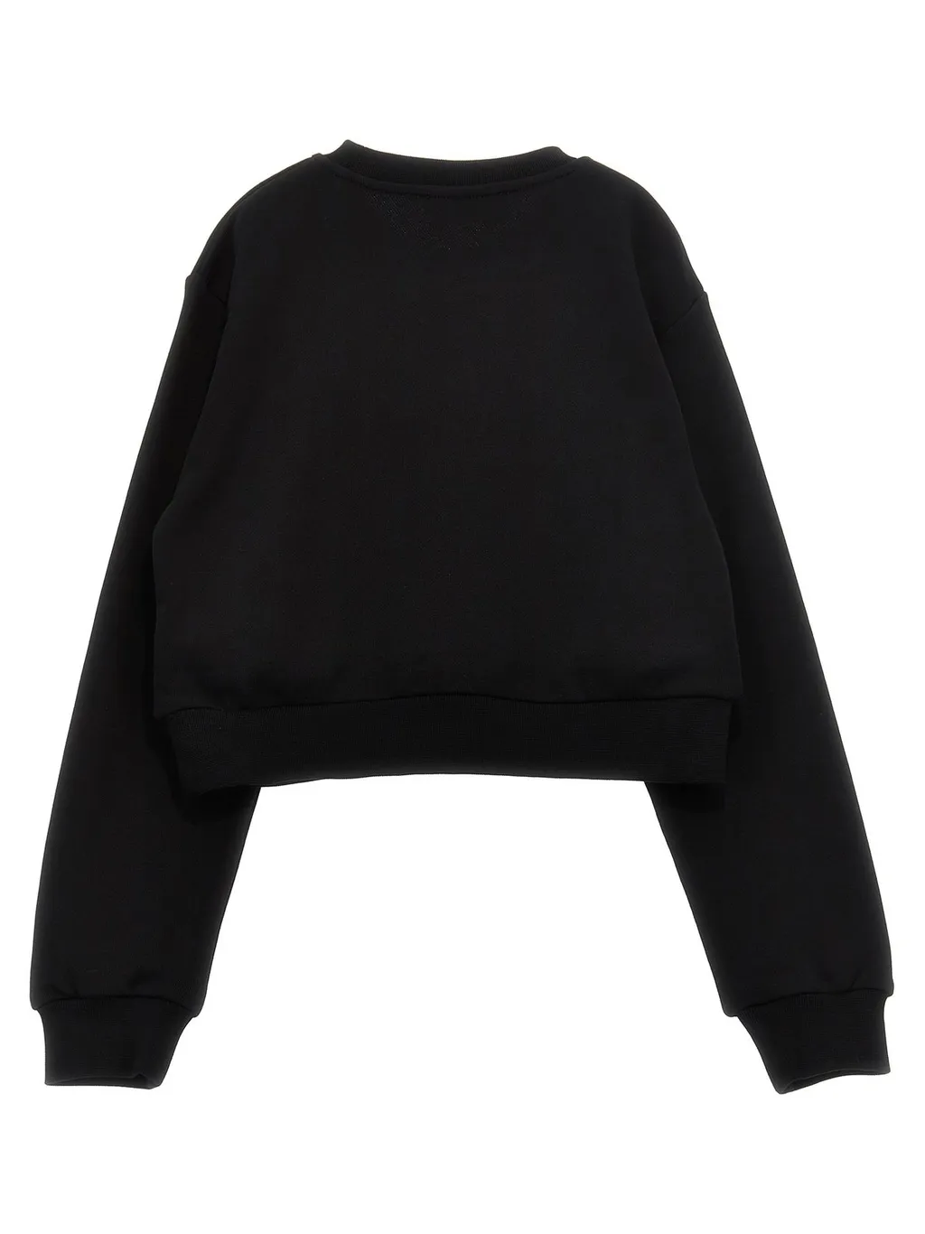 Versace Kids Logo Embellished Crewneck Sweatshirt