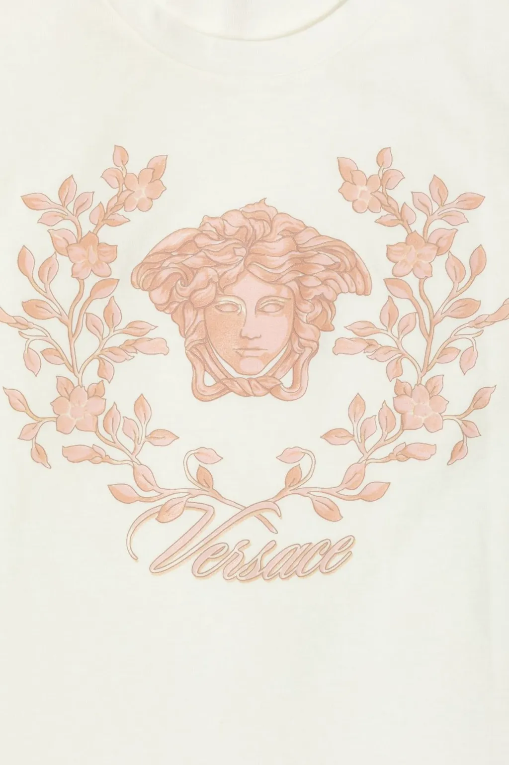 Versace Kids The Distinctive Head Of Medusa Crewneck T-Shirt