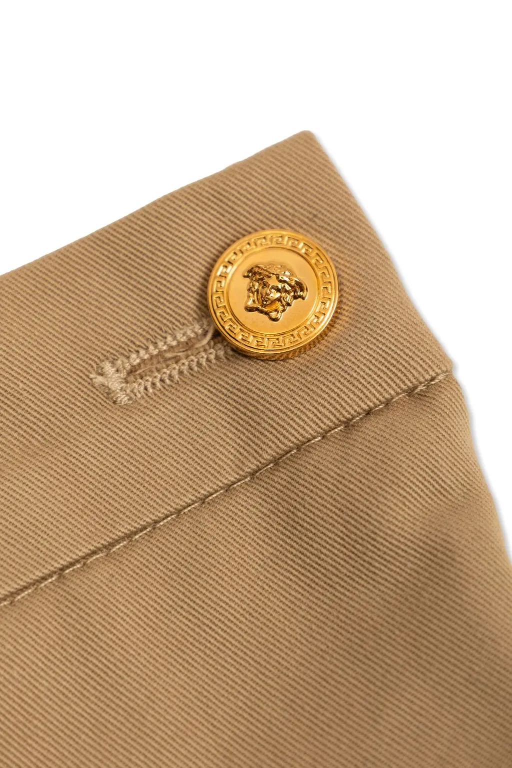 Versace Kids Pleated Mini Skirt