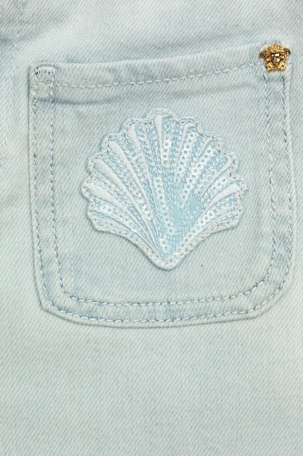 Versace Kids Flared Leg Jeans