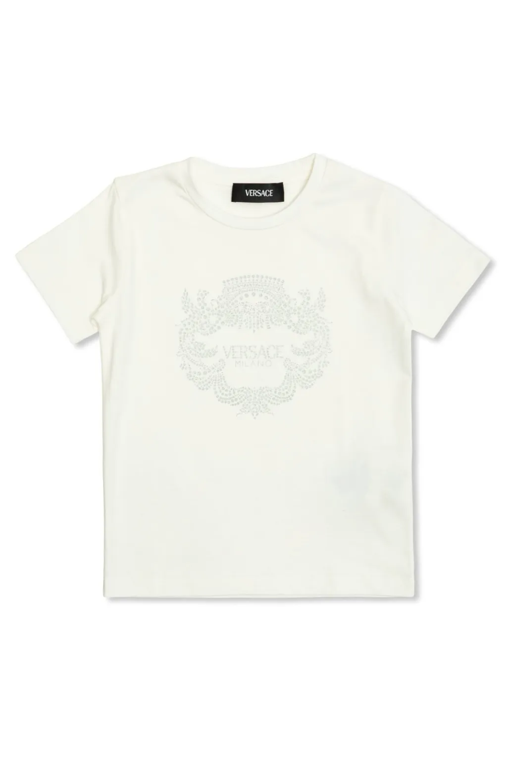 Versace Kids Milano Embellished T-Shirt