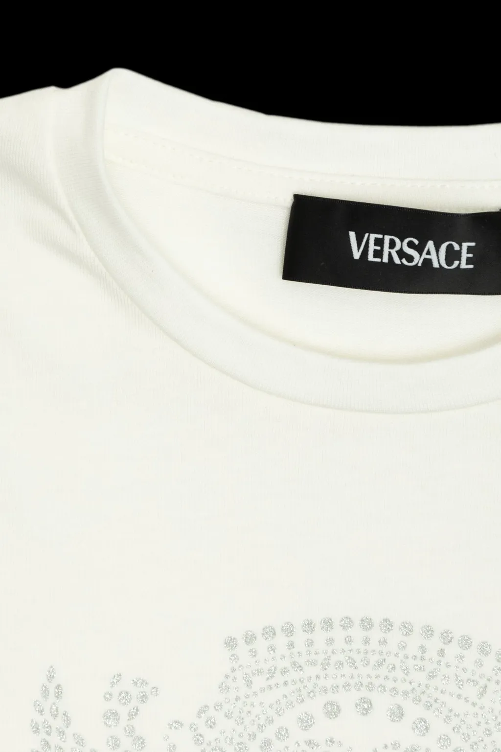 Versace Kids Milano Embellished T-Shirt