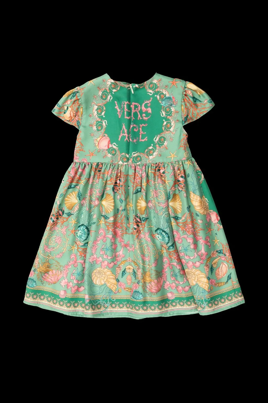 Versace Kids Printed Dress