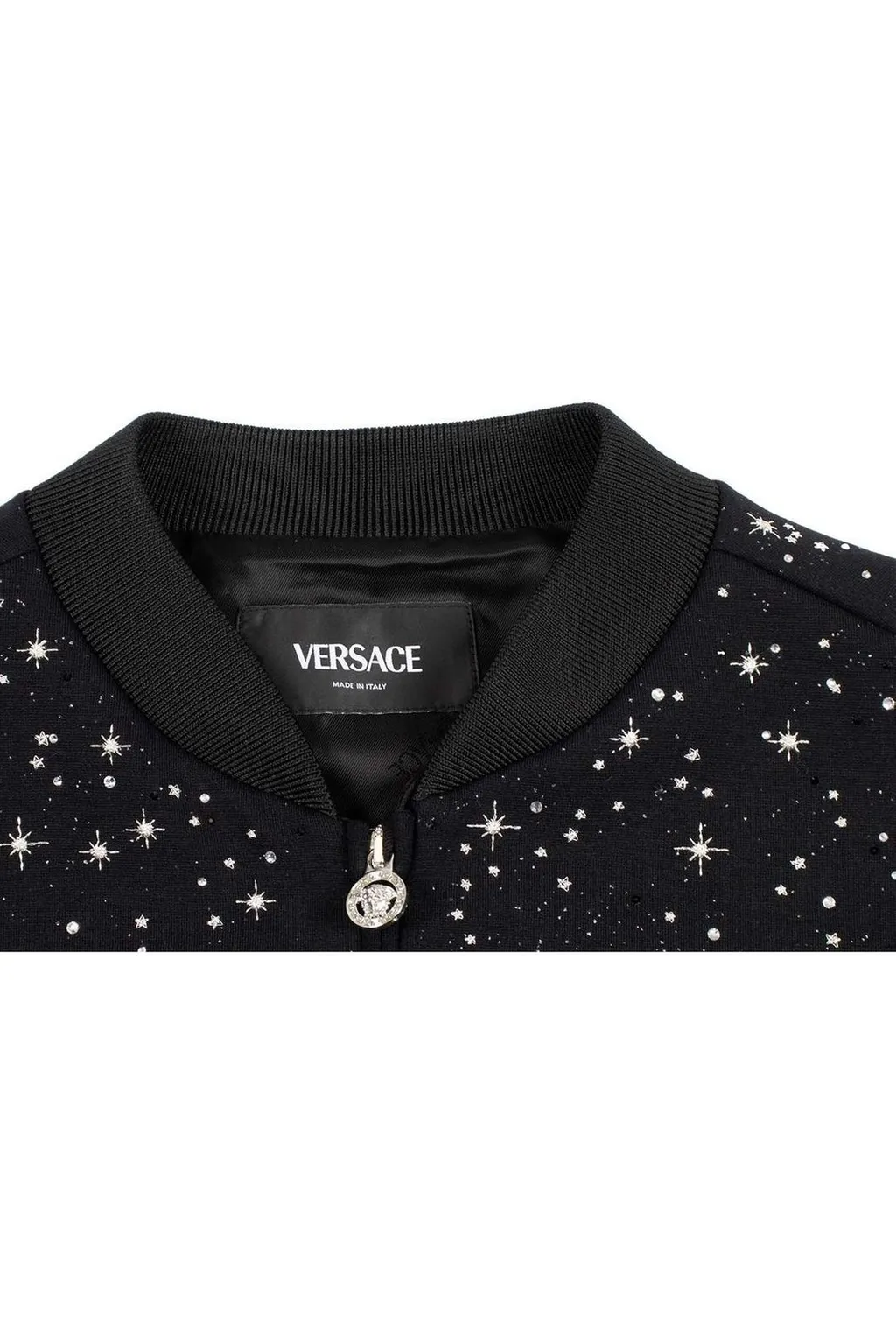 Versace Kids Embellished Bomber Jacket