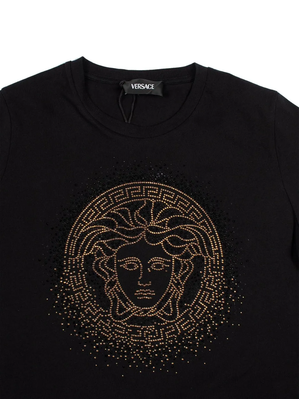 Versace Kids Medusa-Embellished Crewneck T-Shirt