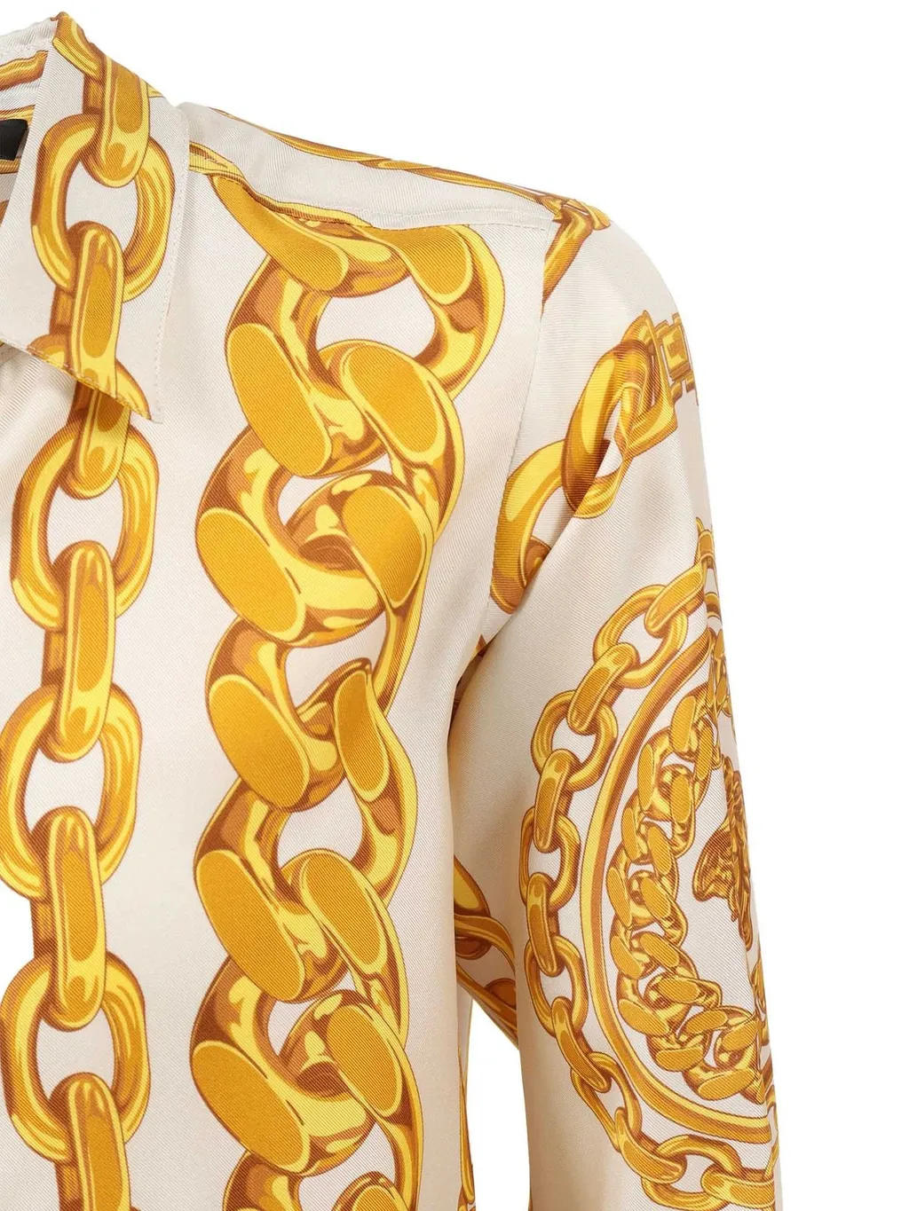 Versace Kids Pattern-Printed Long-Sleeved Shirt