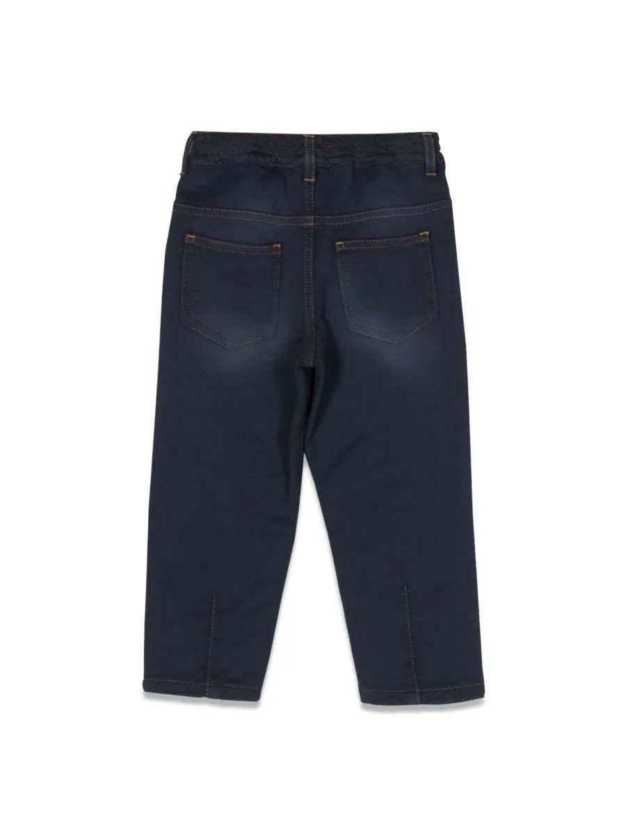 Versace Kids Stylish Denim Trousers