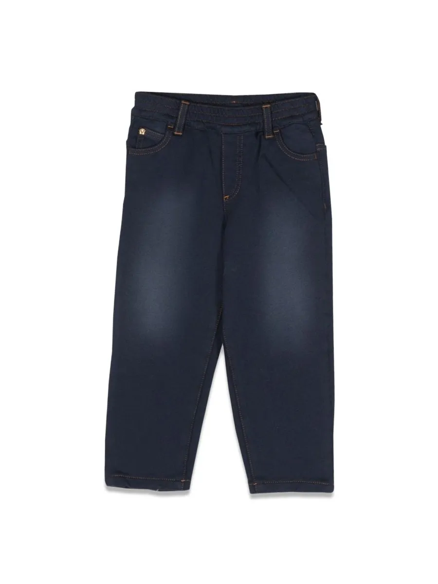 Versace Kids Stylish Denim Trousers