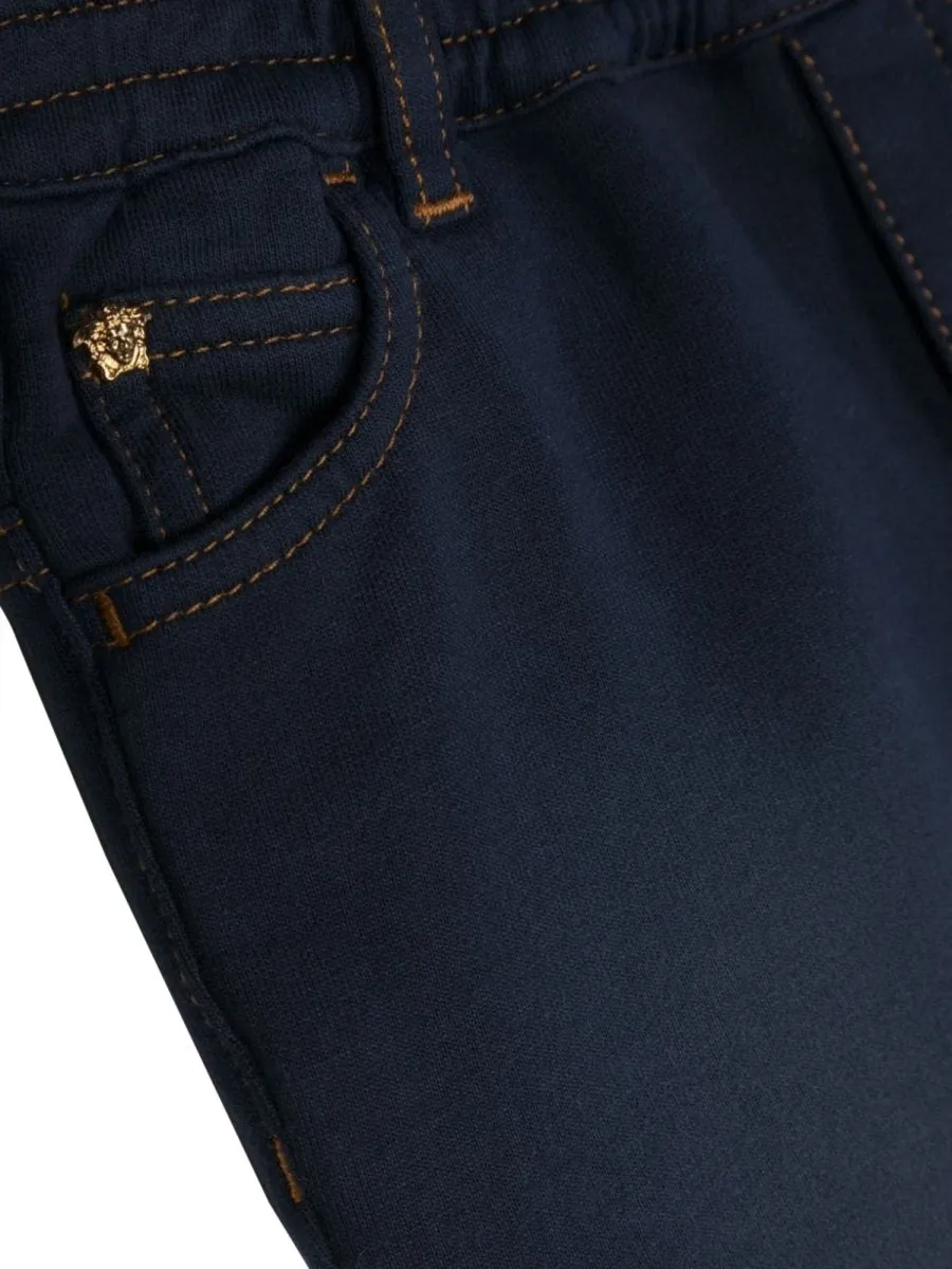Versace Kids Stylish Denim Trousers