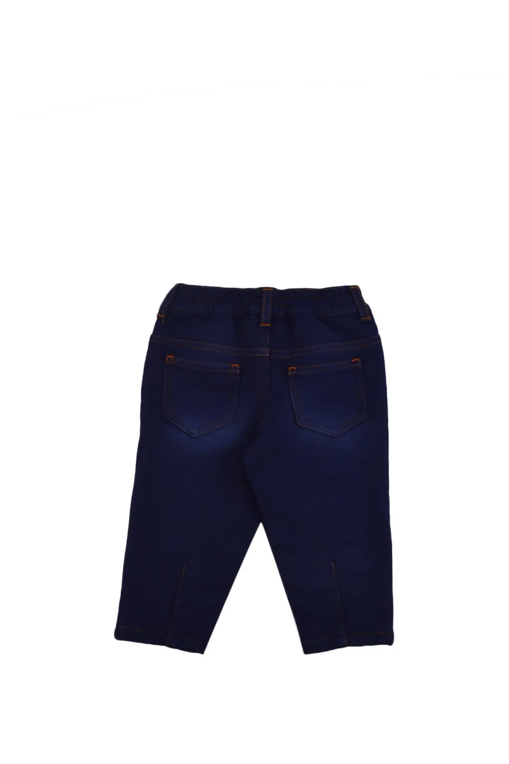 Versace Kids Faded Effect Straight Leg Jeans