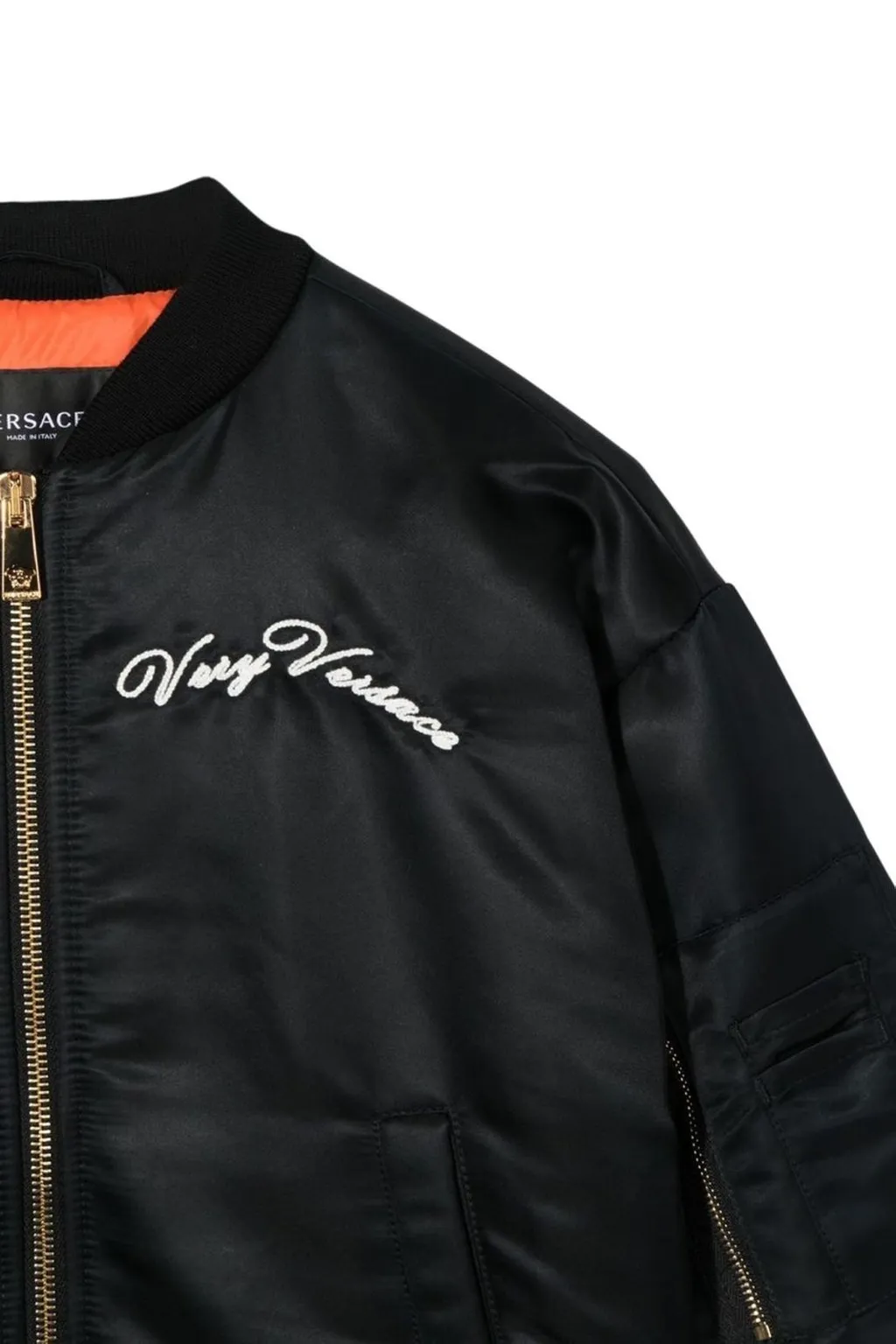 Versace Kids Donatella Embroidered Bomber