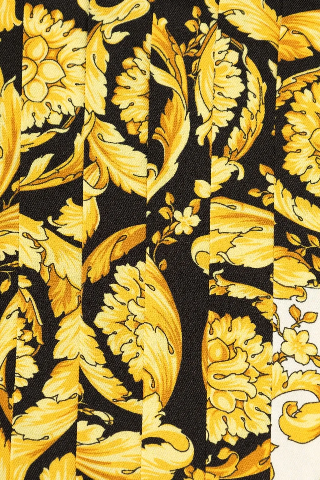 Versace Kids Printed Pleated Skirt Dress