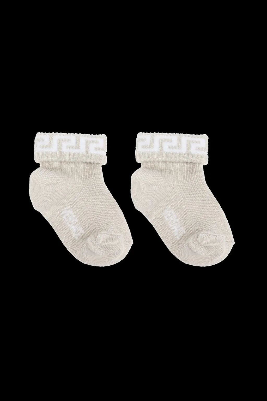Versace Kids Logo Intarsia Two Pack Of Socks