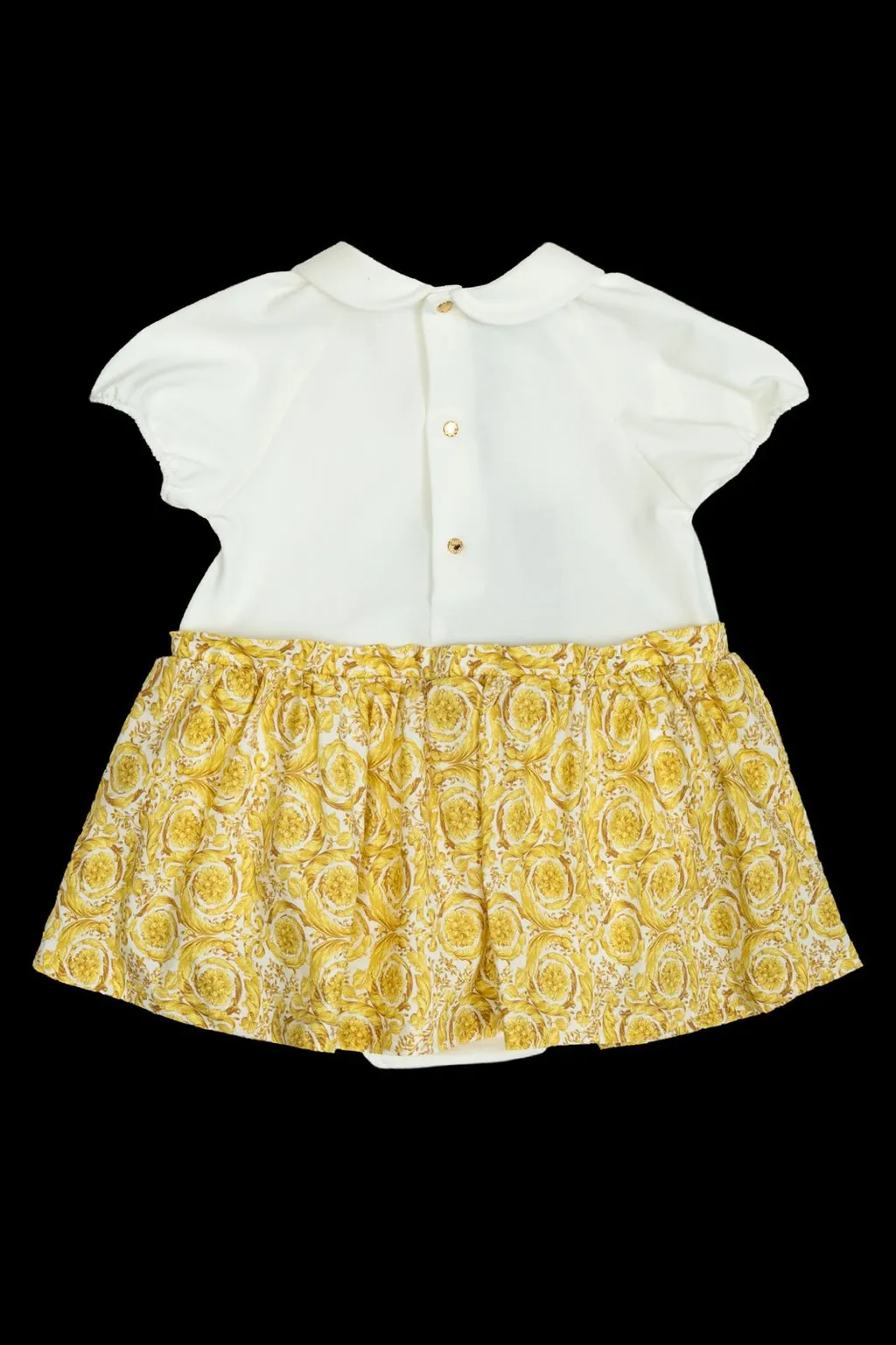 Versace Kids Barocco Allover Baby T-Shirt Dress