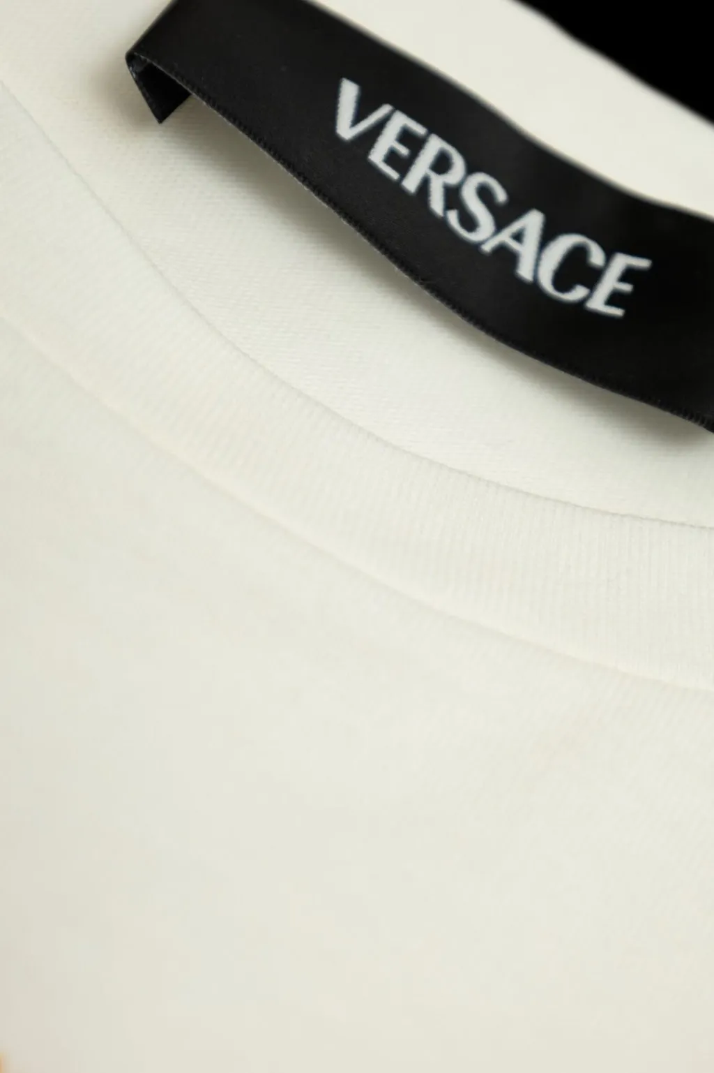 Versace Kids Logo Printed Crewneck T-Shirt