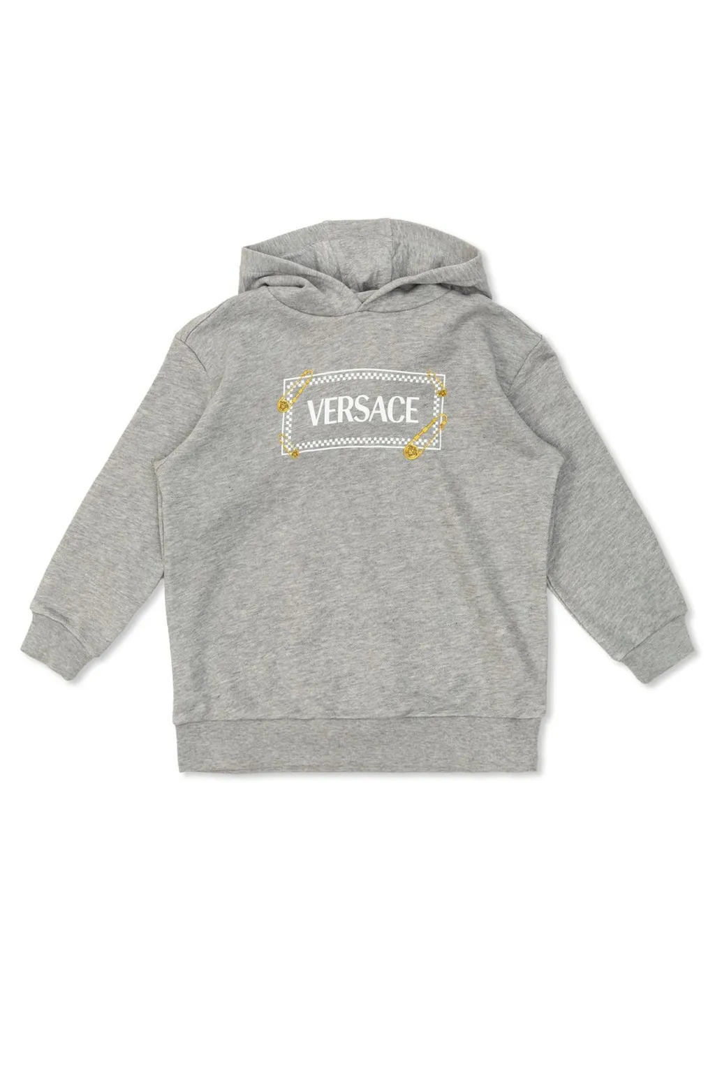 Versace Kids Logo Printed Hoodie