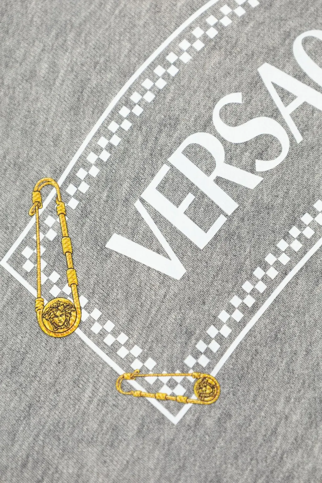 Versace Kids Logo Printed Hoodie
