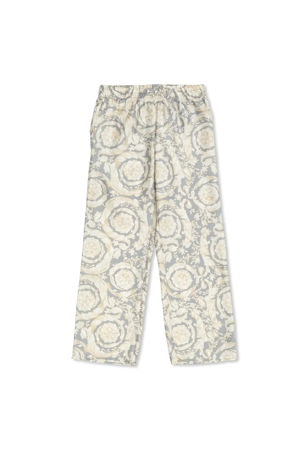 Versace Kids Barocco Printed Elastic Waist Pants