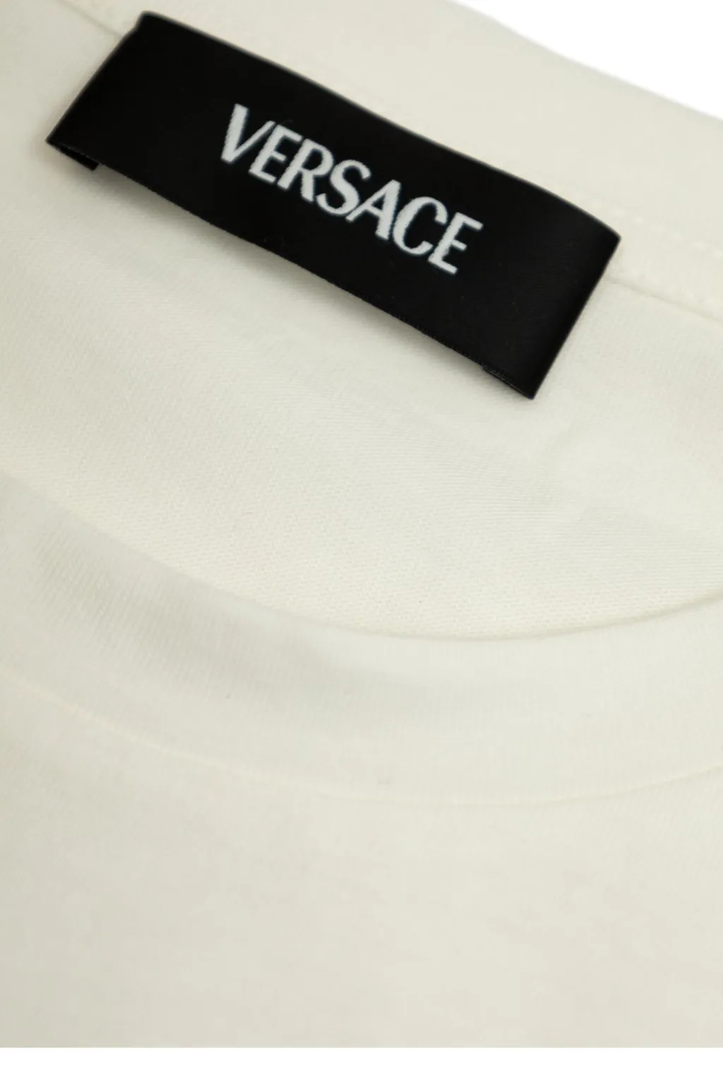 Versace Kids Logo Printed Crewneck T-Shirt