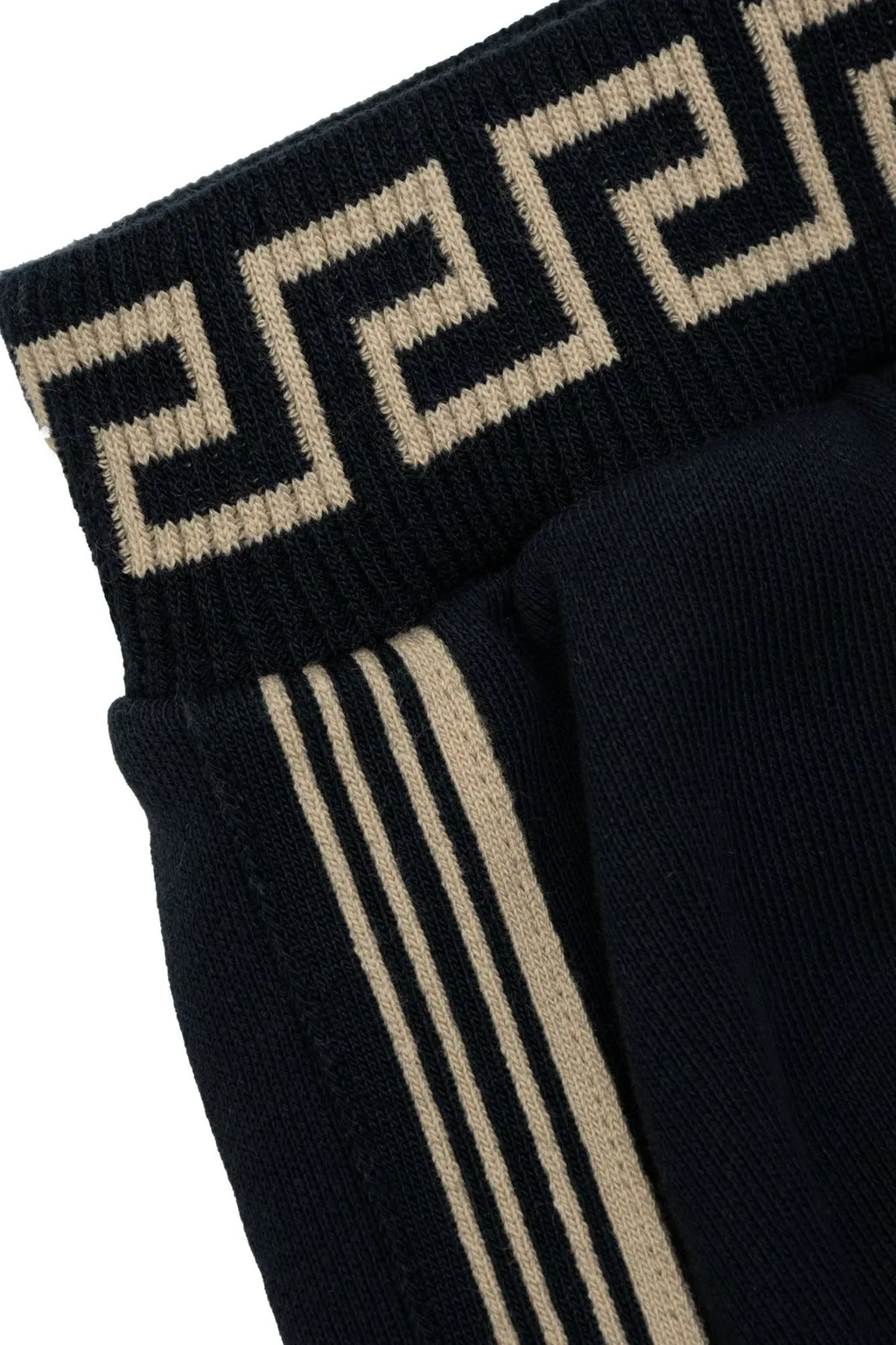 Versace Kids Logo Embroidered Track Pants