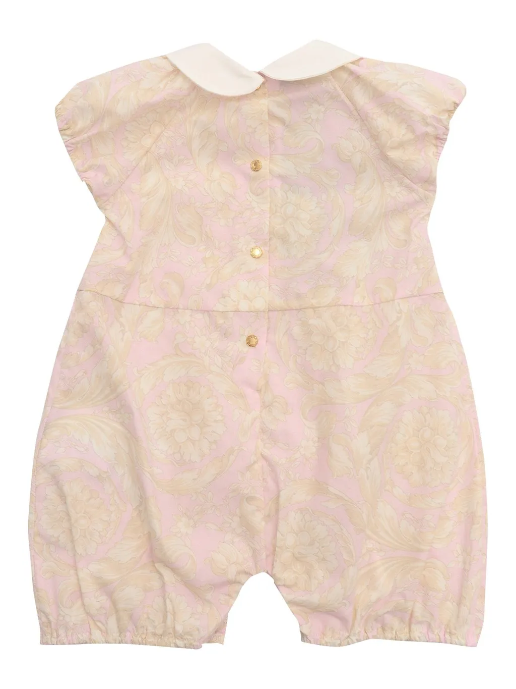 Versace Kids Graphic-Printed Elasticated Cuff Rompers