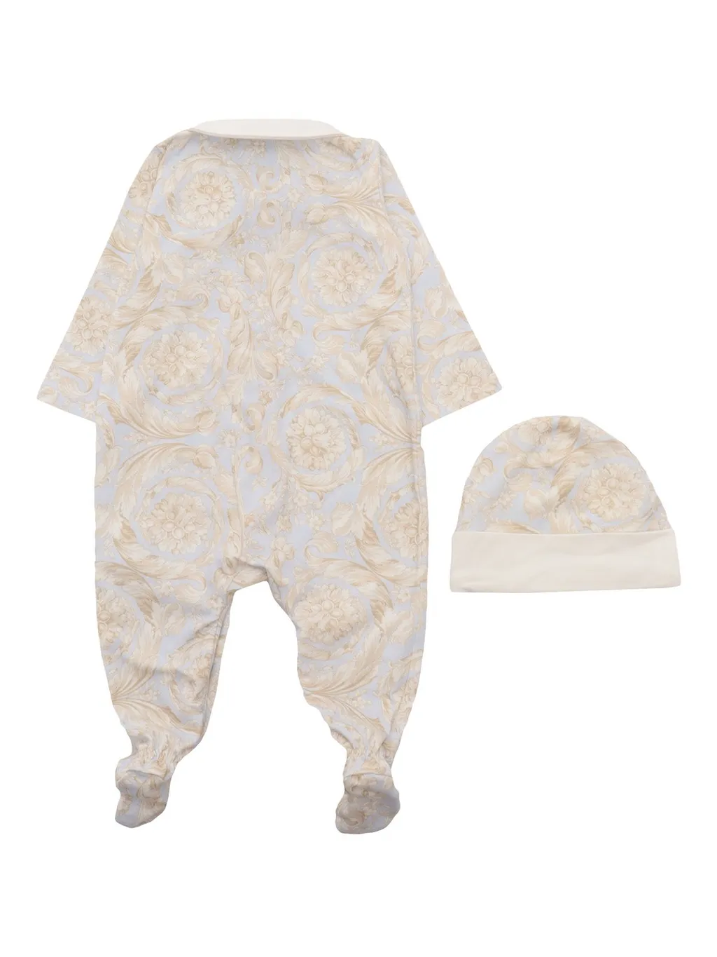 Versace Kids Barocco Baby Sleepsuit Set