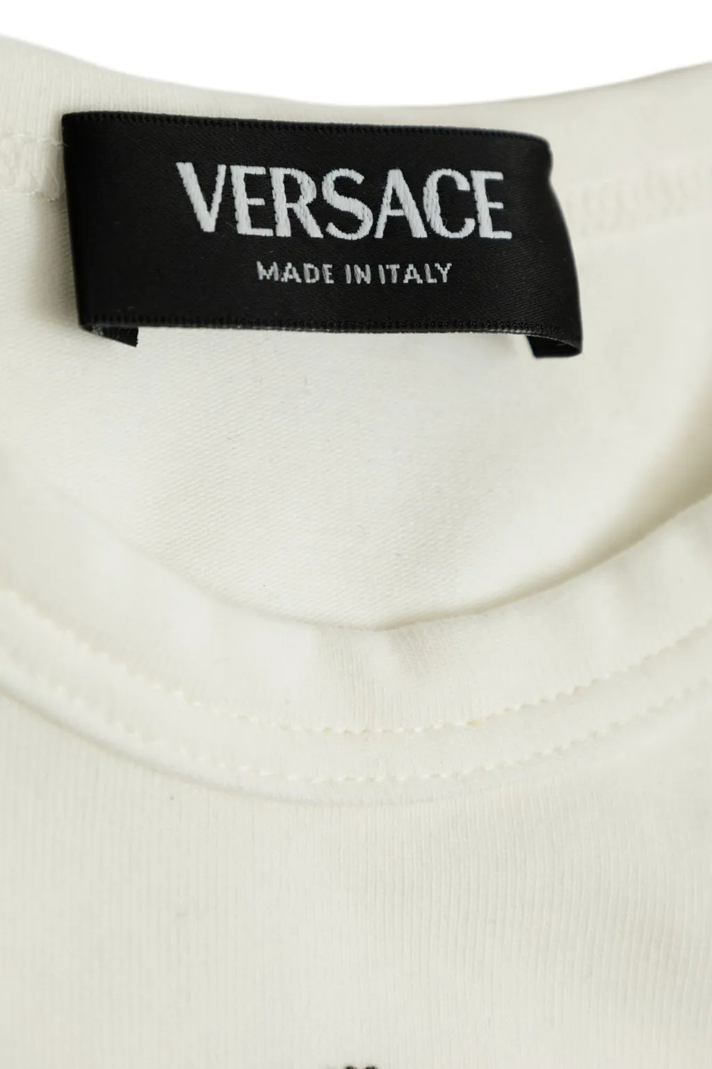 Versace Kids Medusa Embellished Crewneck Sleepsuit
