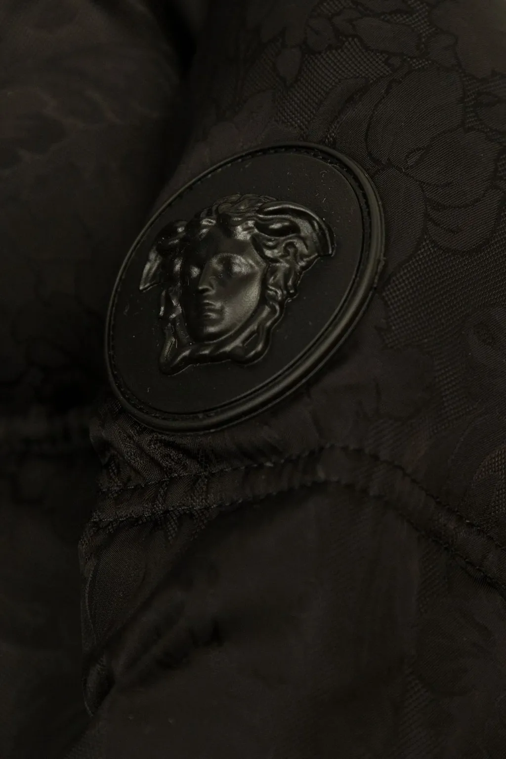 Versace Kids Barocco Jacquard Kids Puffer Jacket