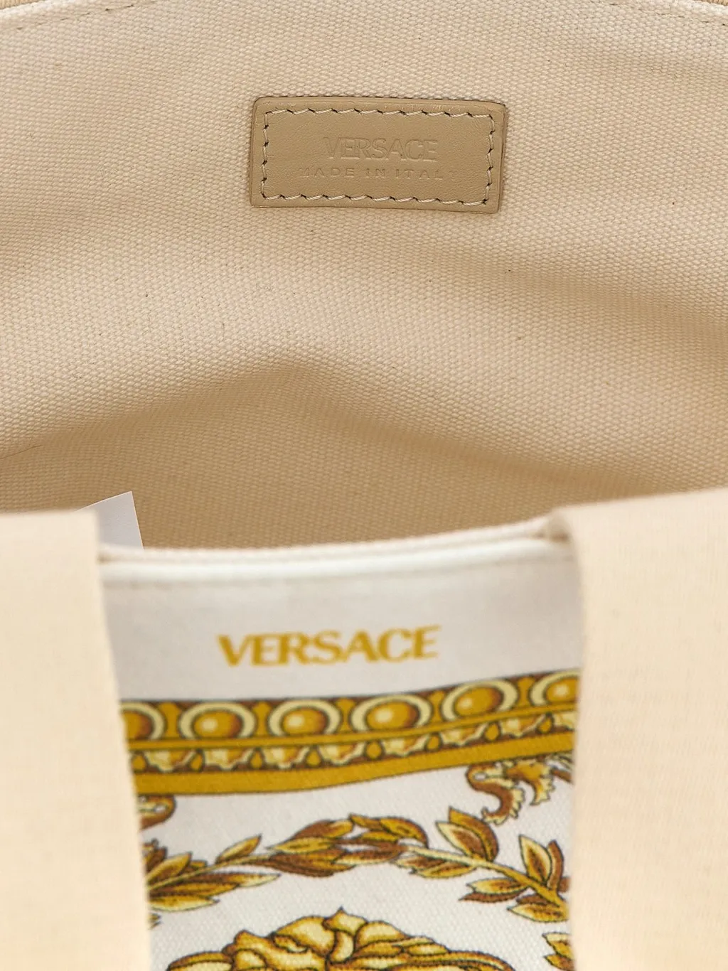 Versace Kids Medusa Printed Tote Bag
