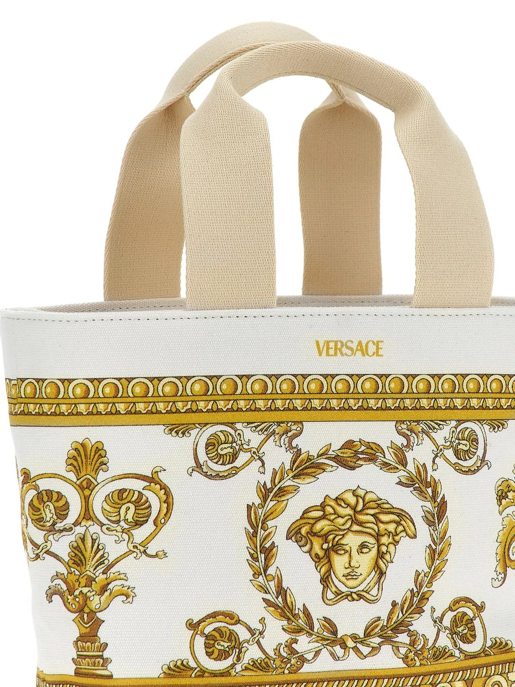 Versace Kids Medusa Printed Tote Bag