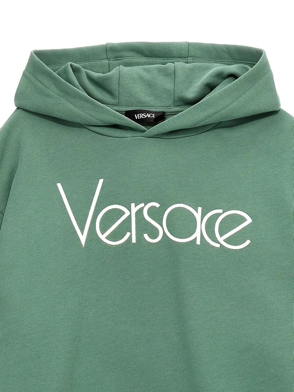 Versace Kids 1978 Re-Edition Logo Embroidered Hoodie