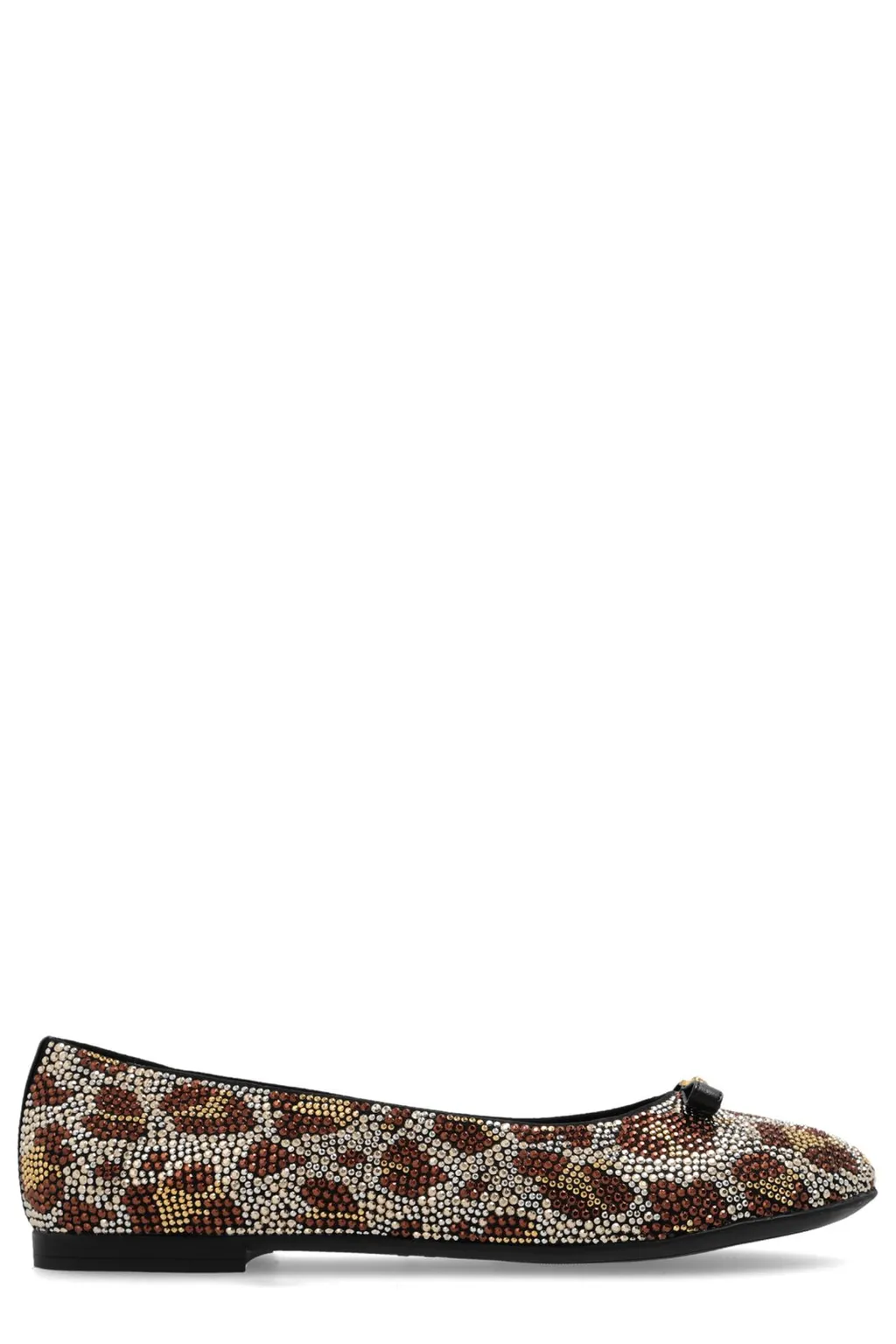 Versace Kids Animal-Motif Ballet Shoes