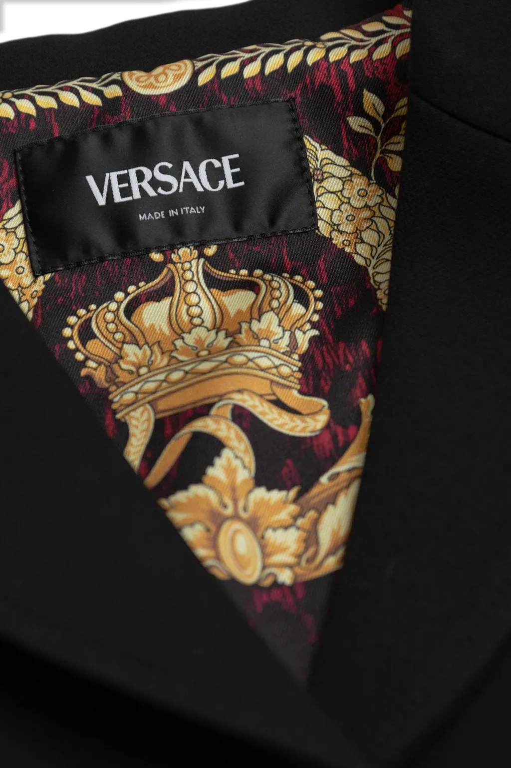 Versace Kids Logo-Engraved Flap Pocket Jacket