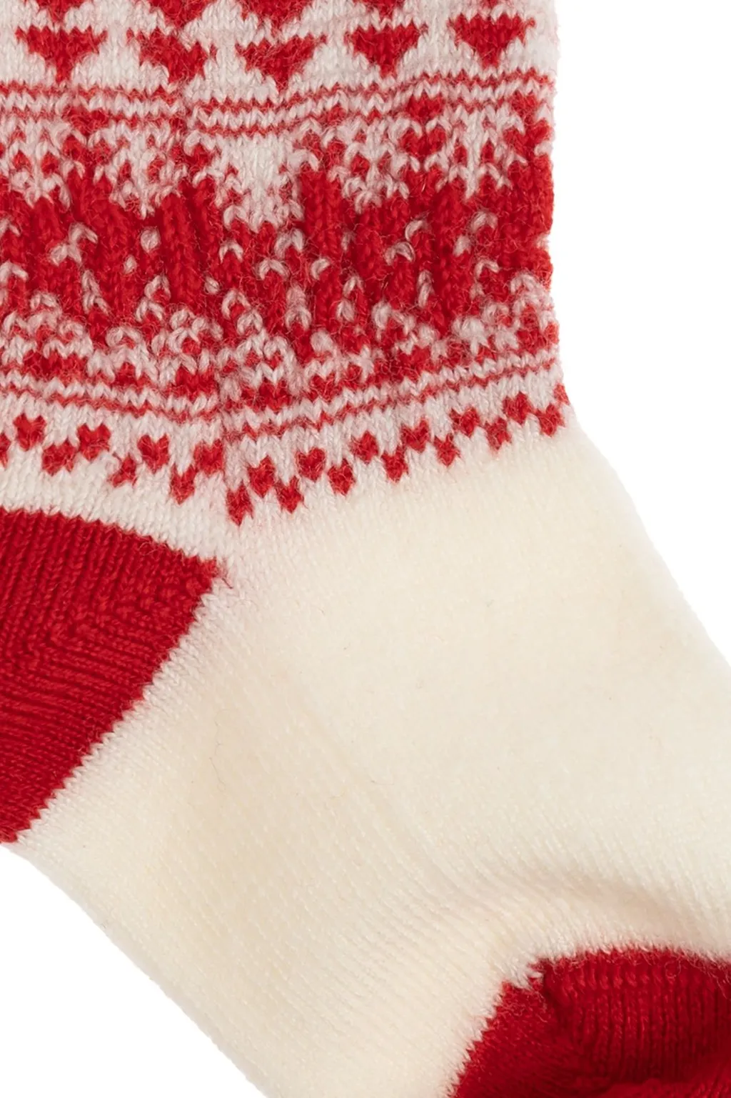 Versace Kids Fair Isle Jacquard Knit Socks