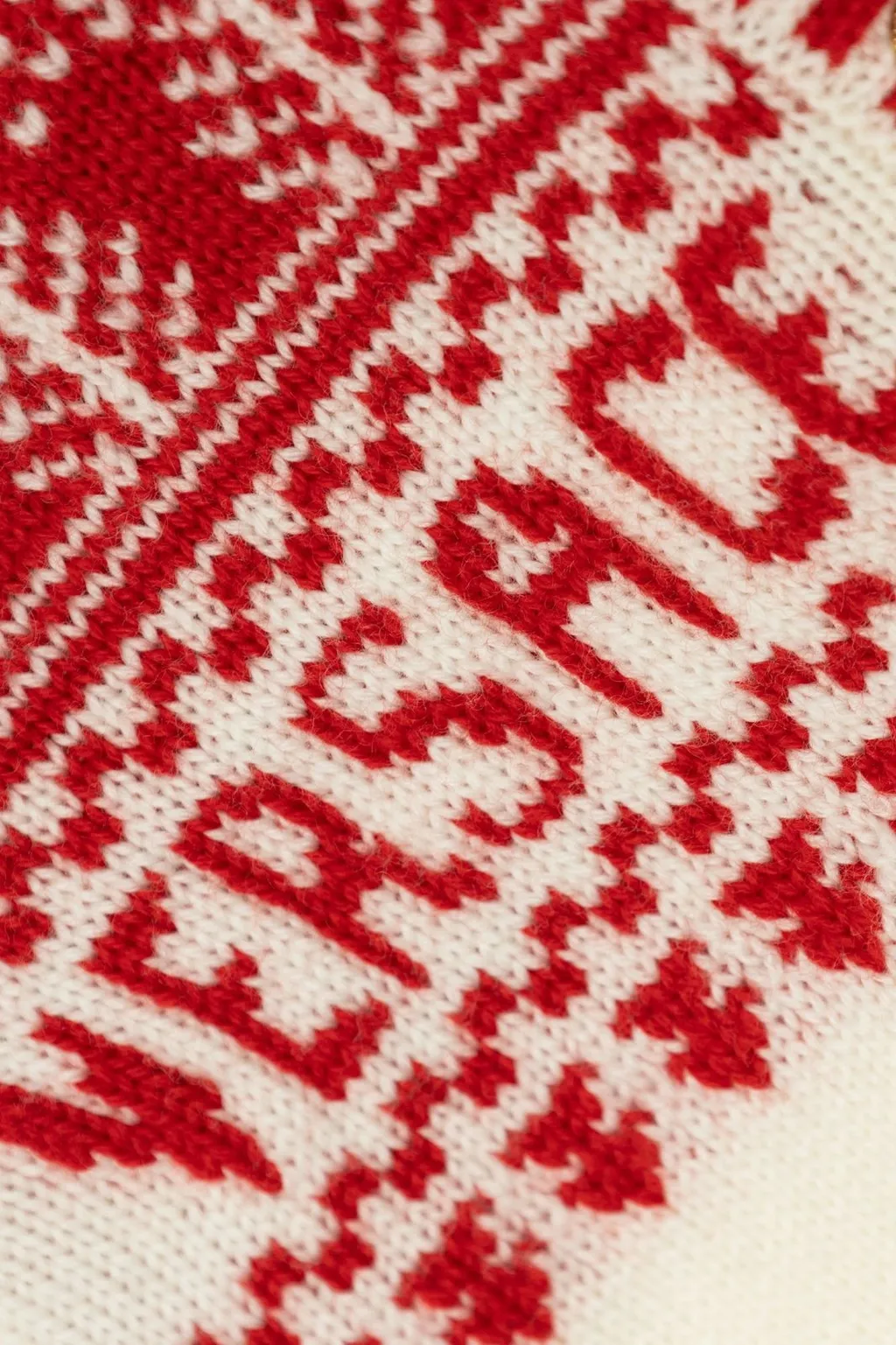 Versace Kids Fair Isle-Jacquard Crewneck Cardigan