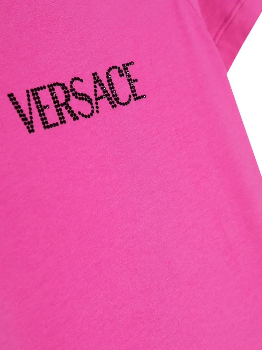 Versace Kids Sparkling Logo T Shirt