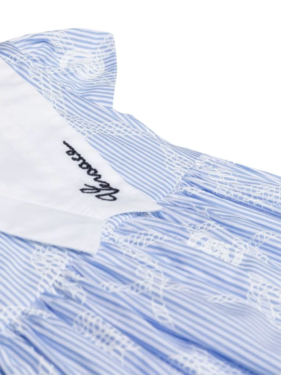 Versace Kids Signature Pattern Dress