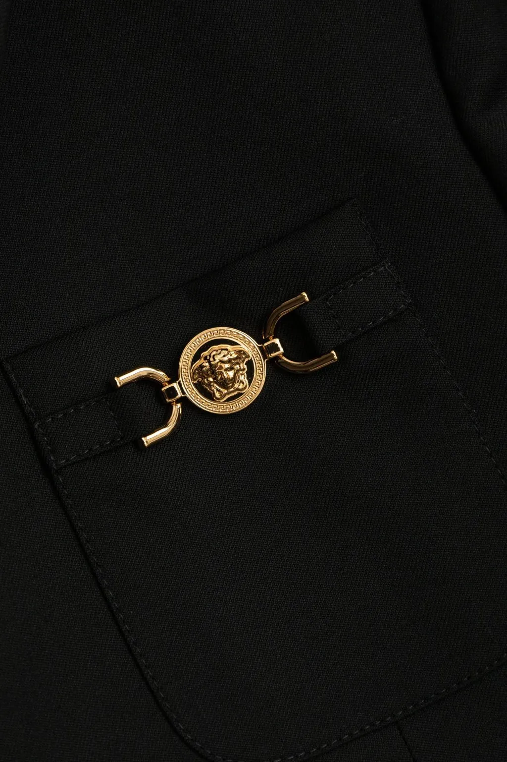 Versace Kids Medusa Plaque Single-Breasted Blazer