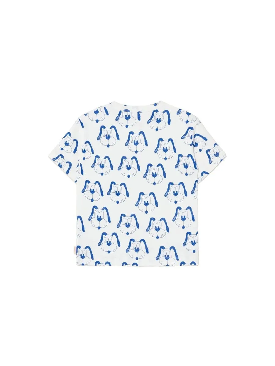 Tinycottons Dog Print T-Shirt