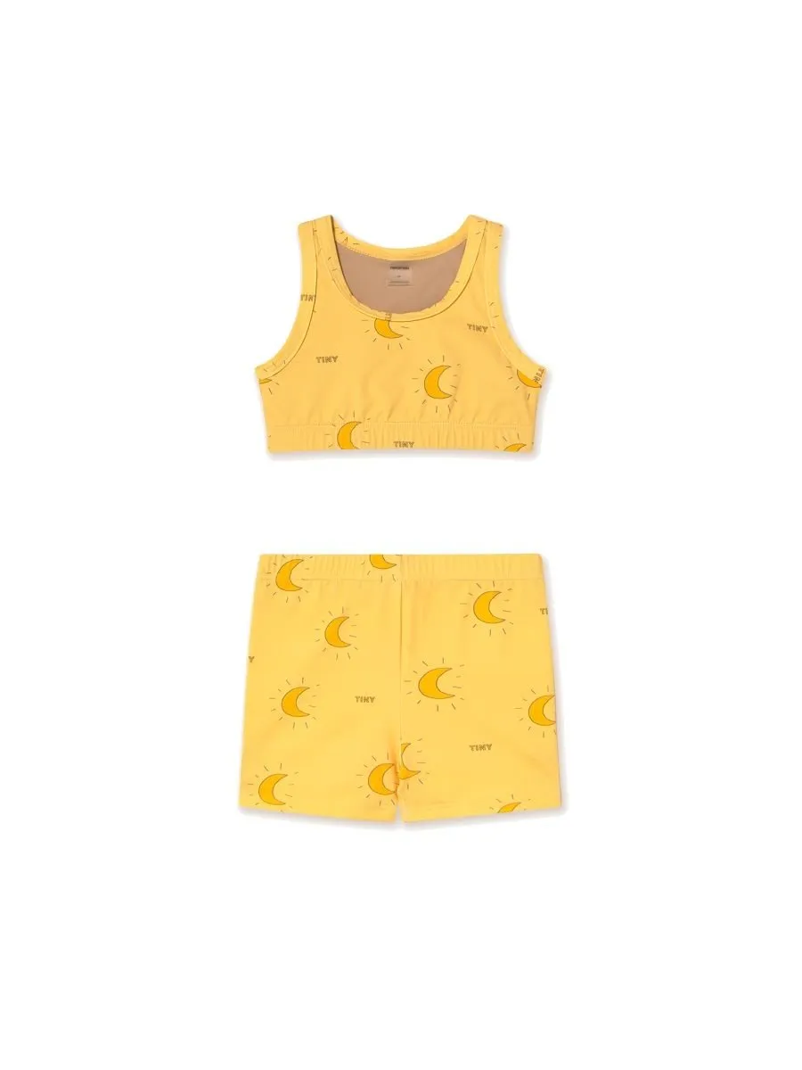 Tinycottons Sun Print Beachwear Set
