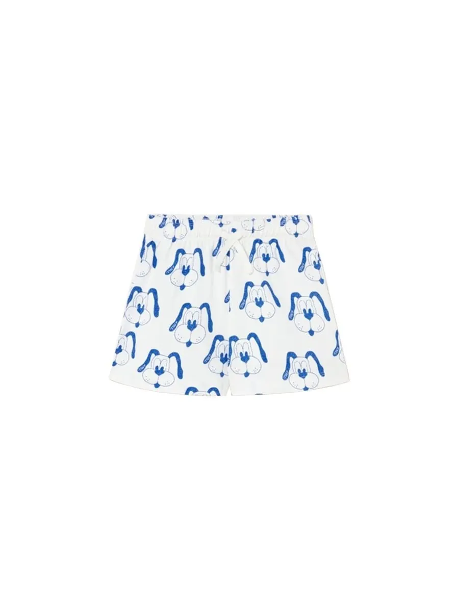 Tinycottons Dog Print Bermuda Shorts