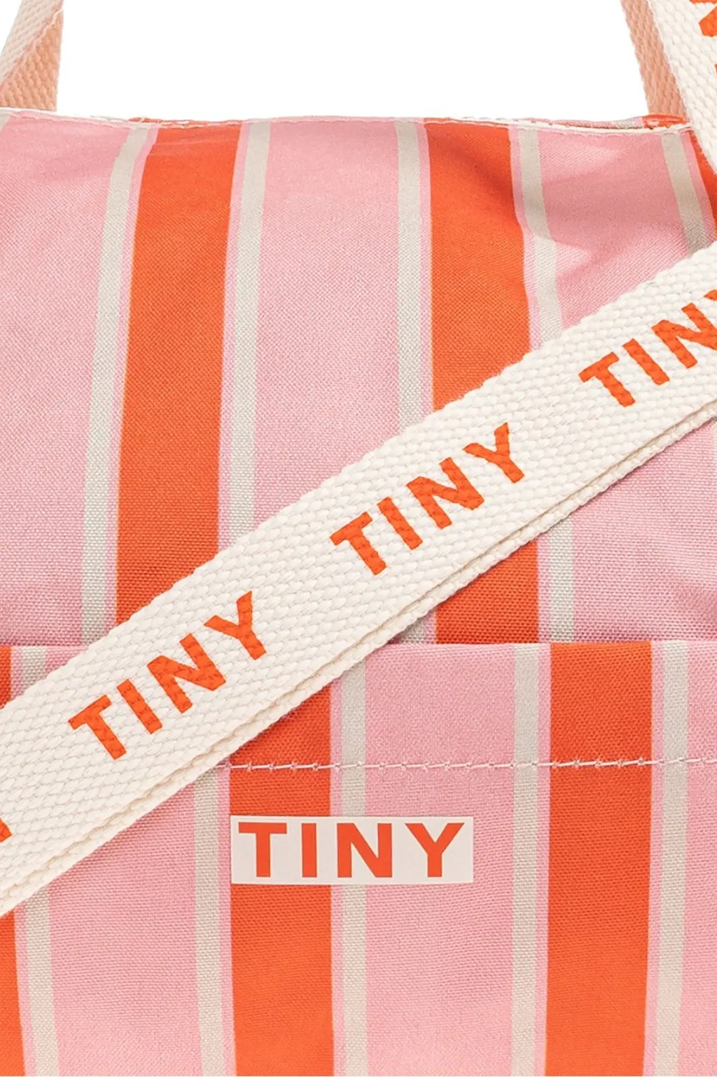 Tinycottons Striped Logo Shoulder Bag